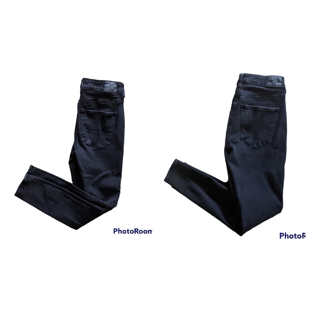 Bundle AE Dream Hi-Rise Jegging Jeans Black (Two Pairs) - Size 4S